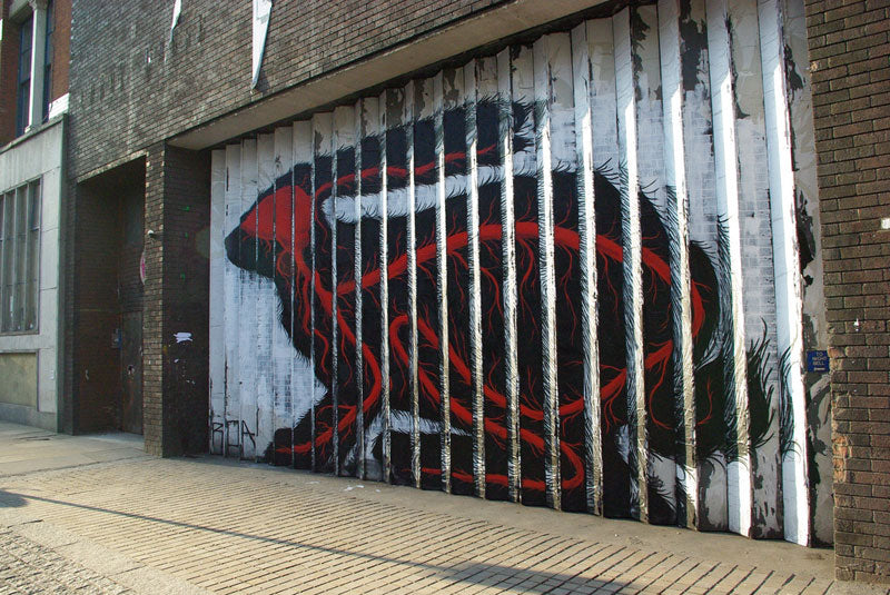 28 Amazing Pieces of Rabbit Street Art