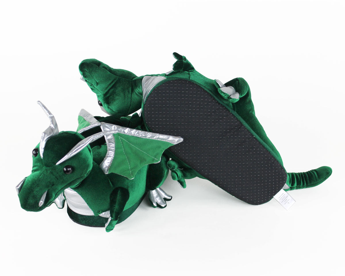 Dragon Animal Slippers Bottom View