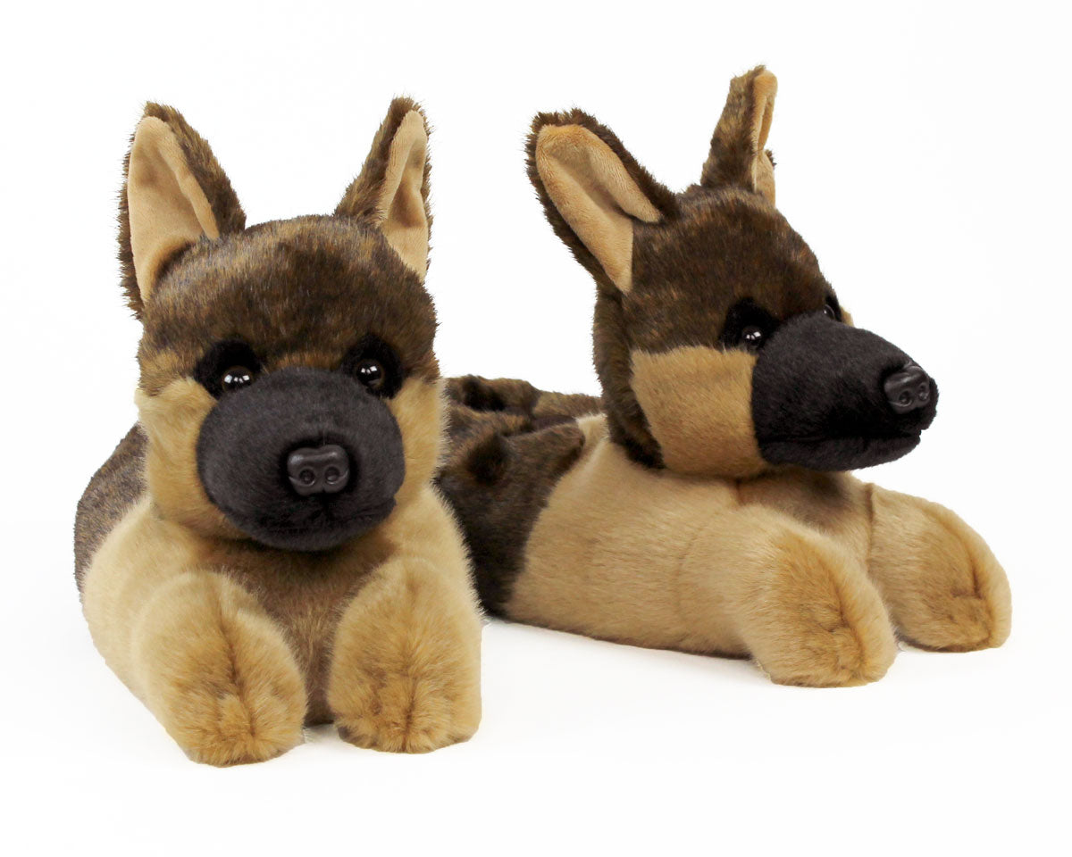 German Shepherd Slippers View 1