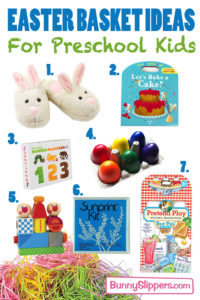 Easter Basket Ideas for Preschool Kids (That Aren't Candy) - Hop to Pop