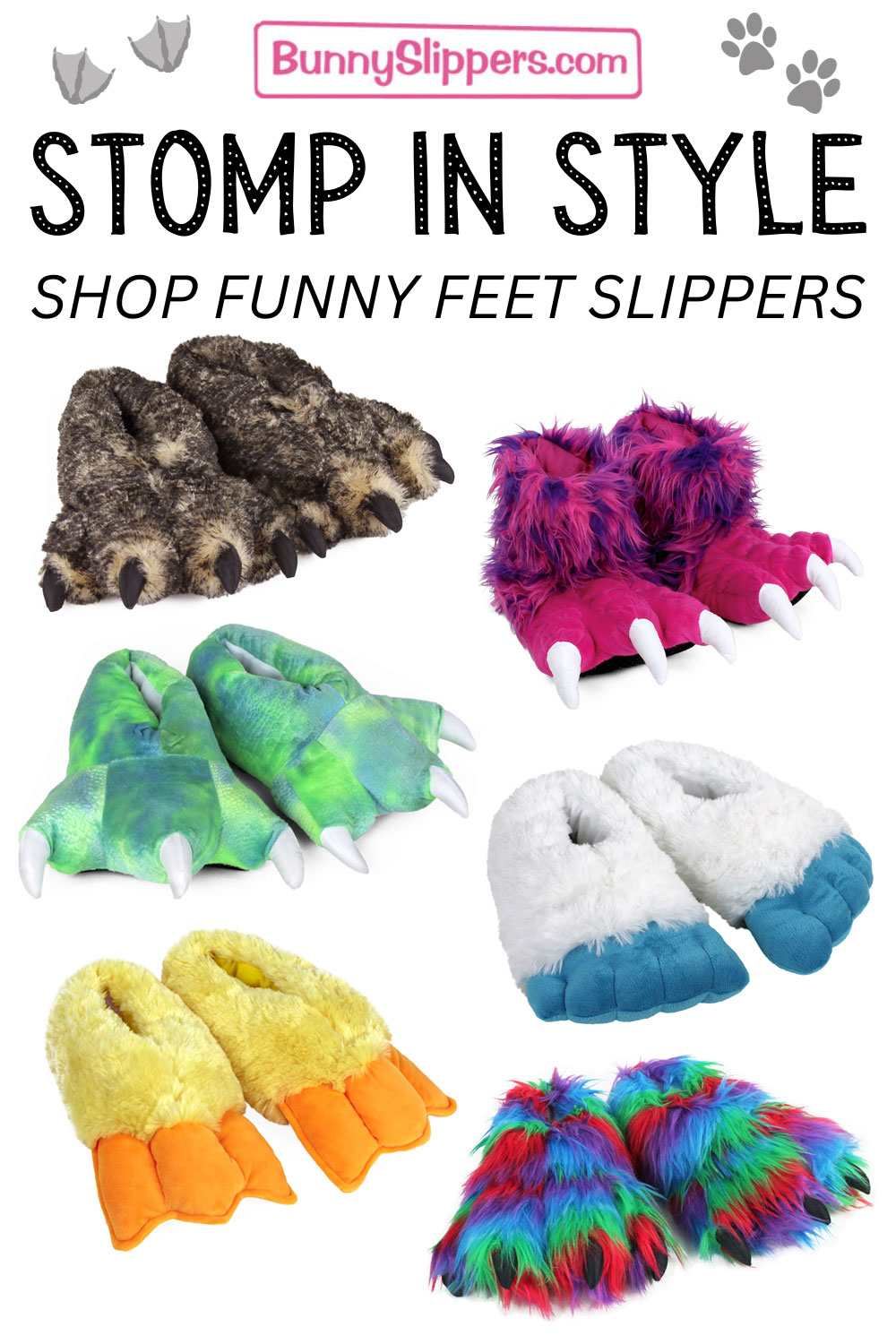 Fun deals feet slippers