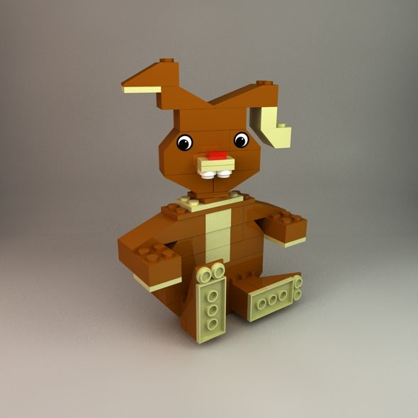 Carrot Or Brick: 10 Bunnies Composed Of Lego