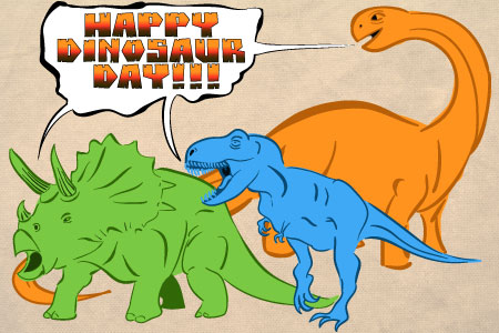 (Tricera)Top Ways To Celebrate Dinosaur Day