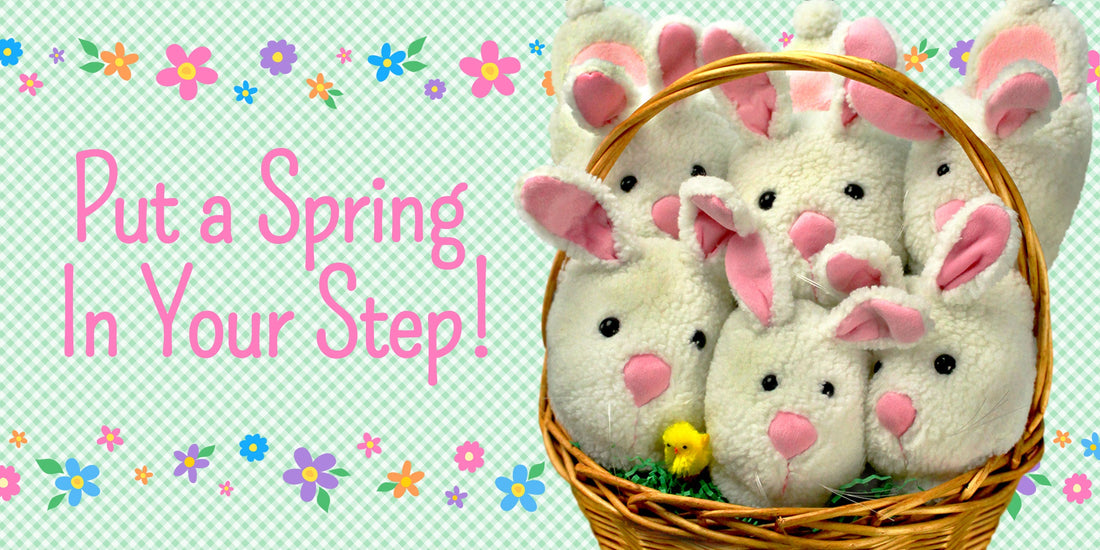 The Sweetest Easter Gifts Without Sugar: Slippers!