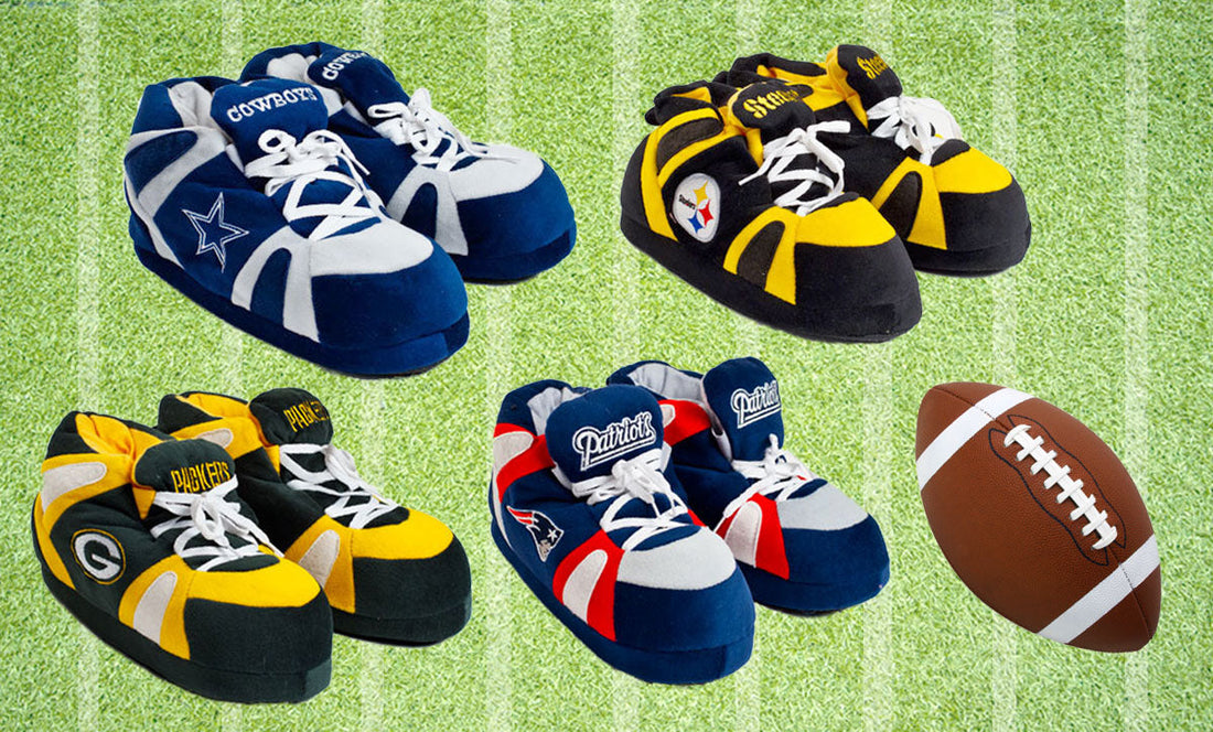 Holiday Gift Guide: Slippers for the Football Fan!