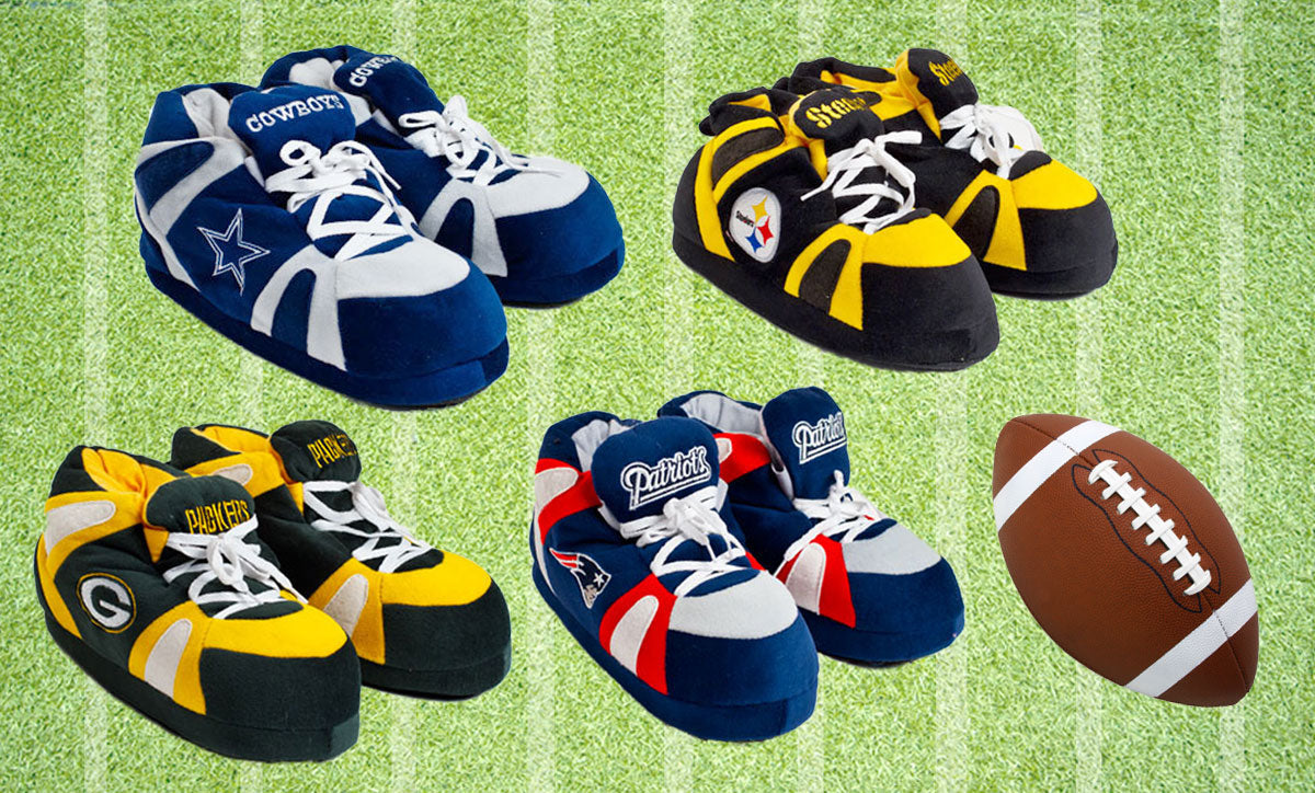 Holiday Gift Guide: Slippers for the Football Fan!