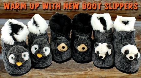 Fall Arrivals: New Boot Slippers