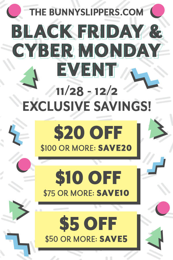 Black Friday & Cyber Monday Sale!