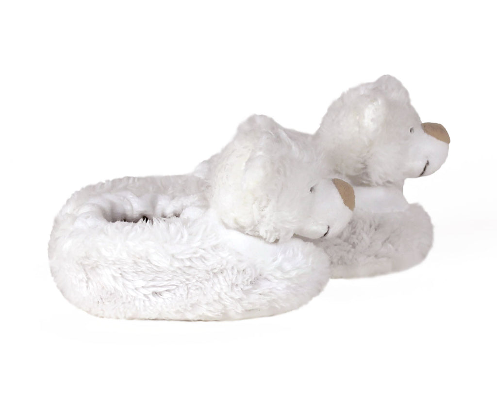 Bear Baby Booties Side View