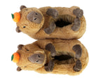Capybara Slippers Top View