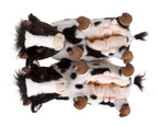 Cow Slippers Top View
