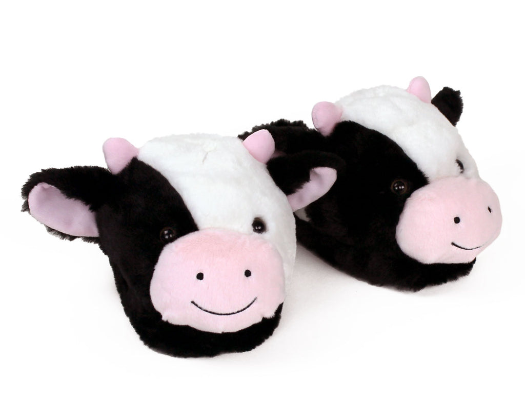 XIXITIAO Girls Boys Cow Slippers for Toddler Kids, Cute Fuzzy Cartoon... XIXITIAO Girls Boys Cow Slippers for Toddler Kids, Cute Fuzzy Cartoon...