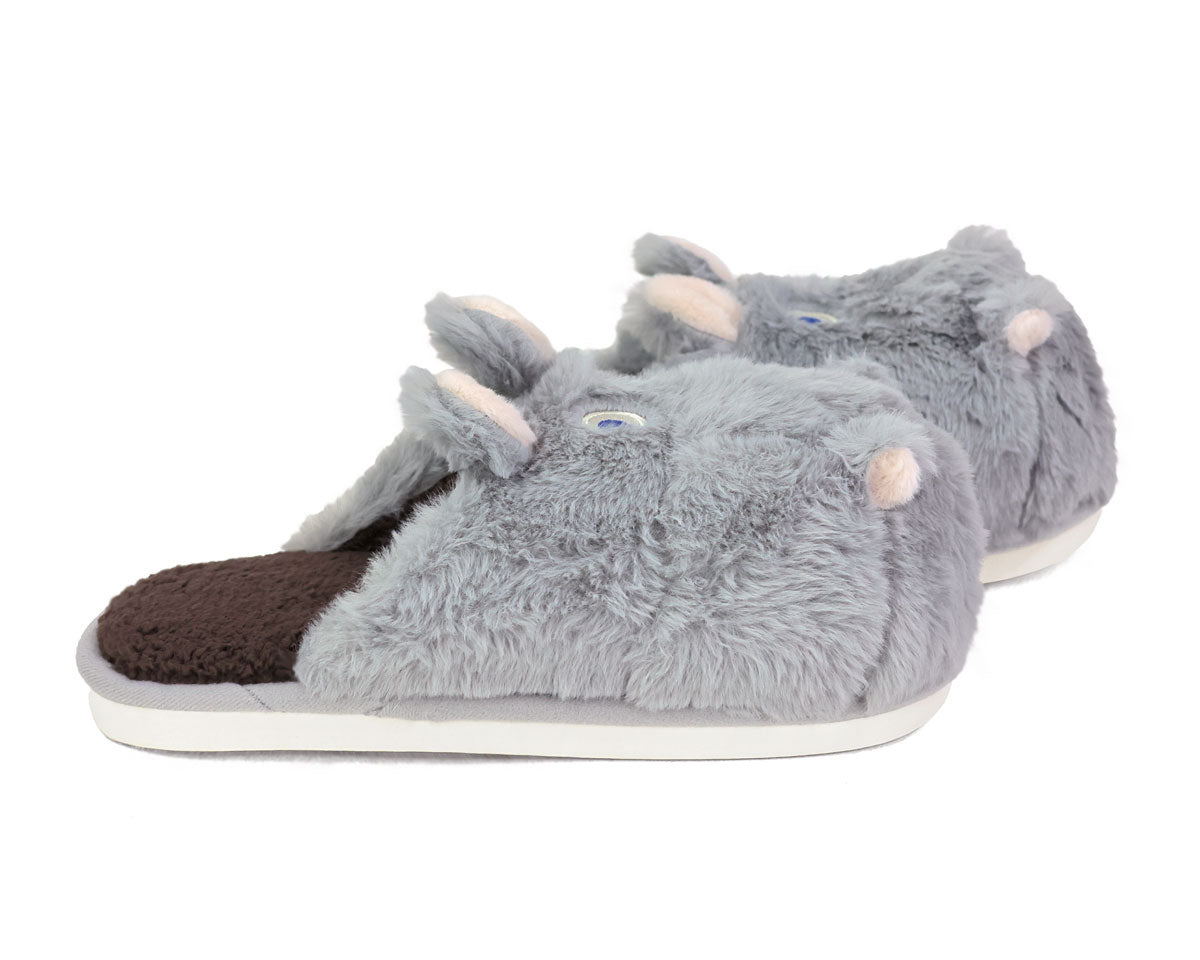 Shevalues Pantofole Morbide Unisex Con Ricamo Unicorno E Riccio, Ciabatte Da Interno Soffici Con Suola TPR Antiscivolo E Memory Foam