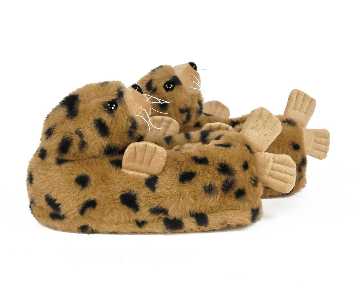 Harbor Seal Slippers Side View