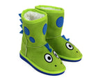Kids Toasty Toez Dinosaur Slippers