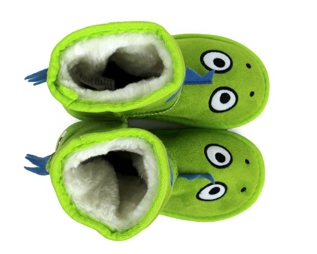 Kids Toasty Toez Dinosaur Slippers