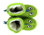 Kids Toasty Toez Dinosaur Slippers