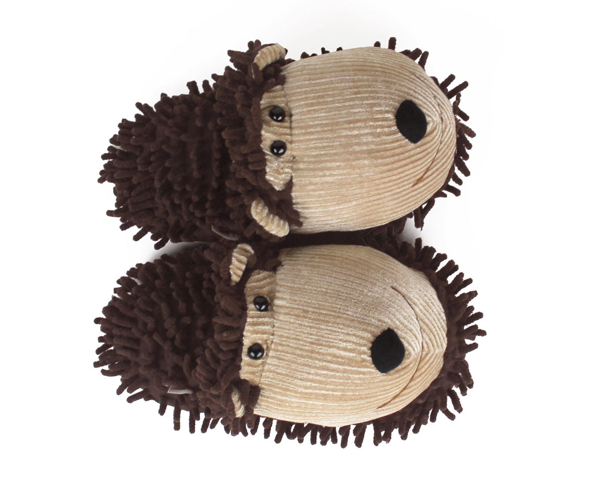 Monkey Slippers Top View