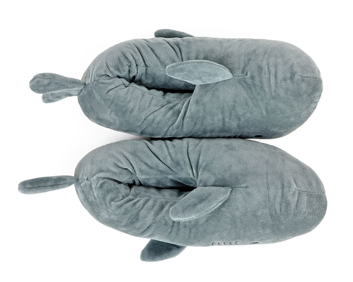 Shark Slippers Top View
