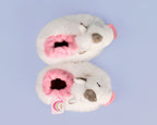 Unicorn Baby Booties Top View