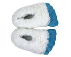 Abominable Snowman Yeti Feet Slippers Top View