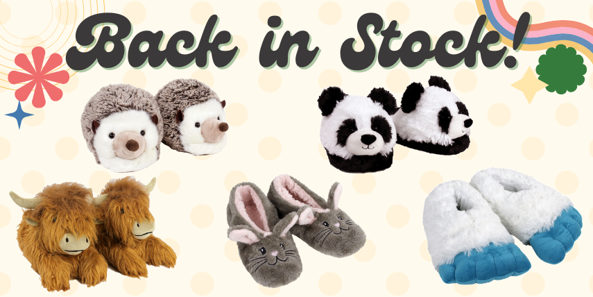 Back in Stock slippers