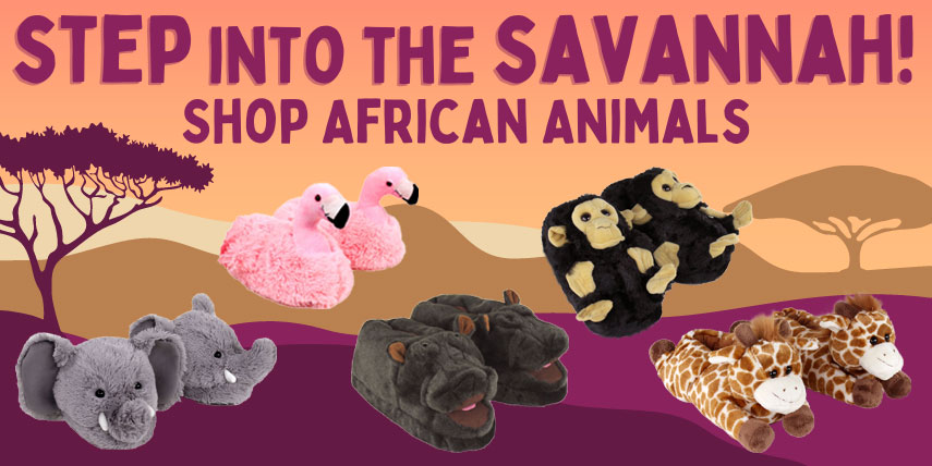 african savannah slippers
