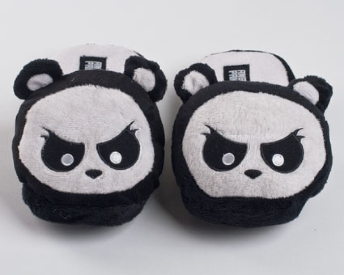 panda feet slippers