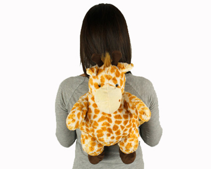 giraffe plush backpack