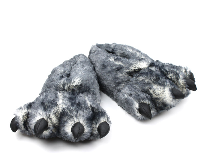 animal feet slippers