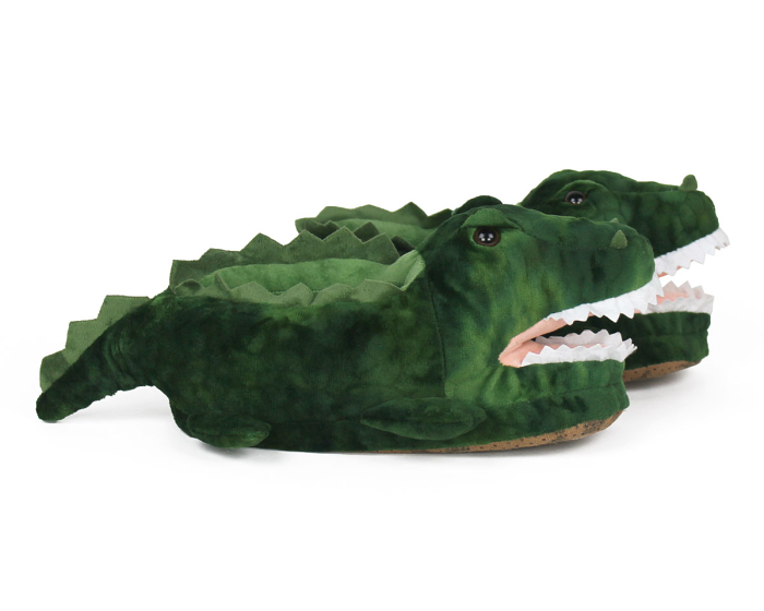 Alligator Slippers Side View