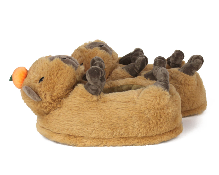 Kids Capybara Slippers Side View