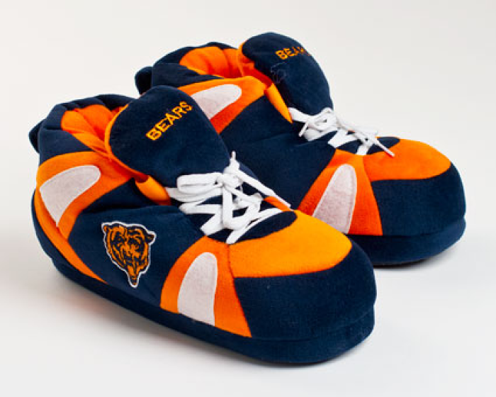 Chicago Bears Slippers Football Slippers