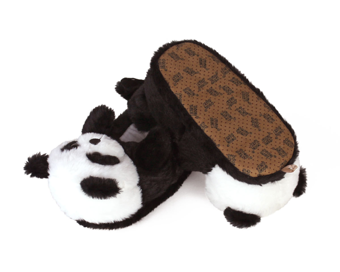 Kids Panda Slippers Bottom View