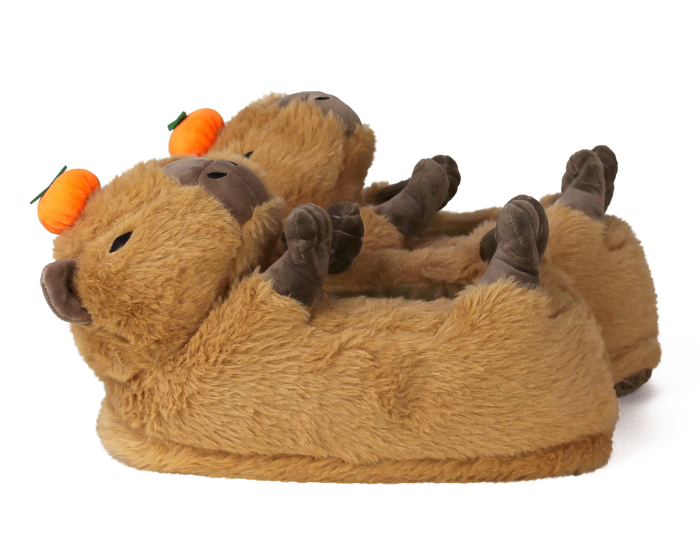 Capybara Slippers Side View