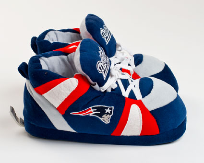 patriots slippers