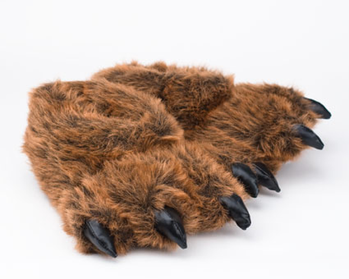 animal feet slippers