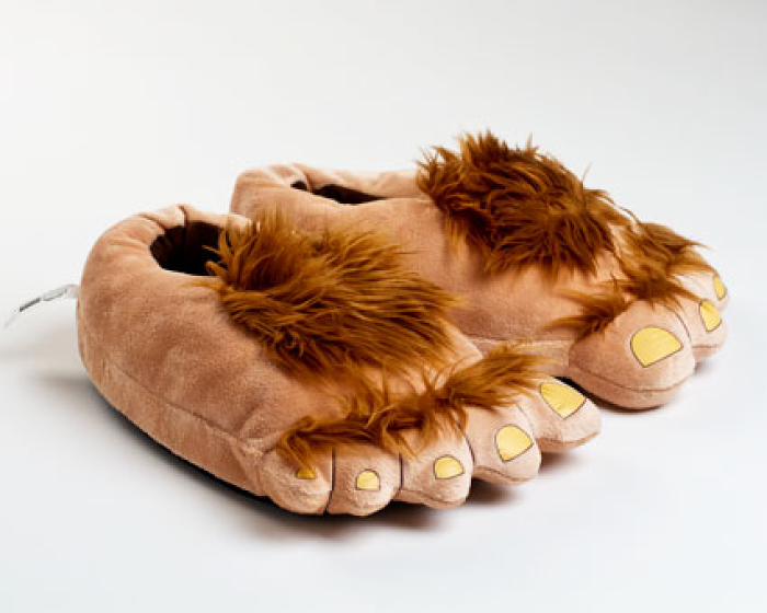 Furry Adventure Slippers | Hobbit Feet 
