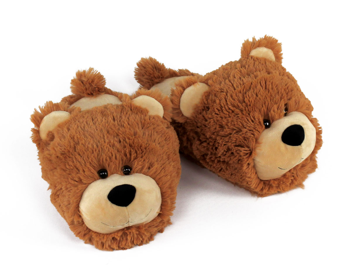 Versatile Teddy Bear Slippers
