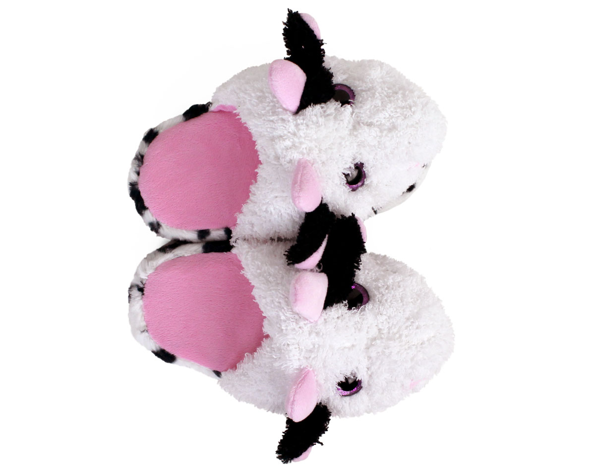 kids cow slippers