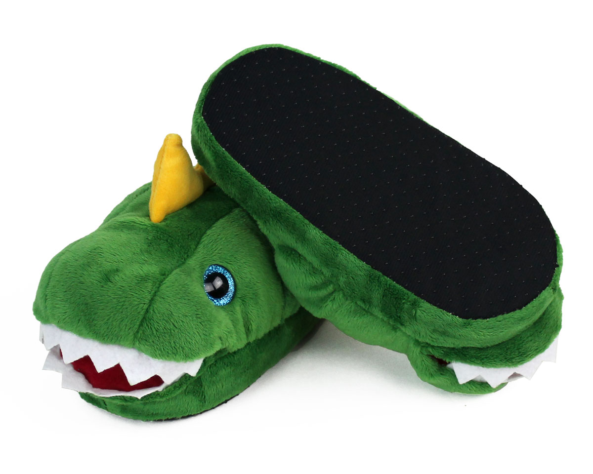 slippers dinosaur