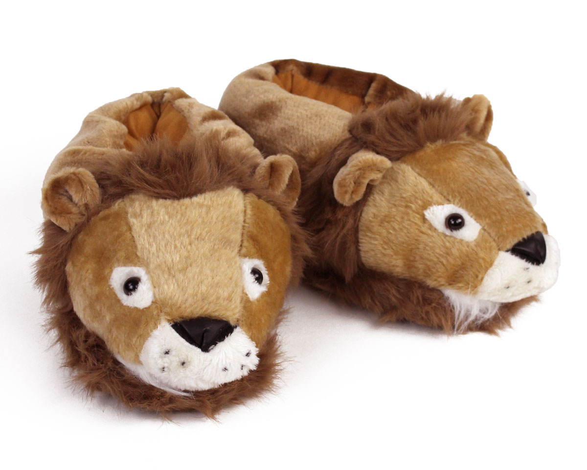 lion feet slippers