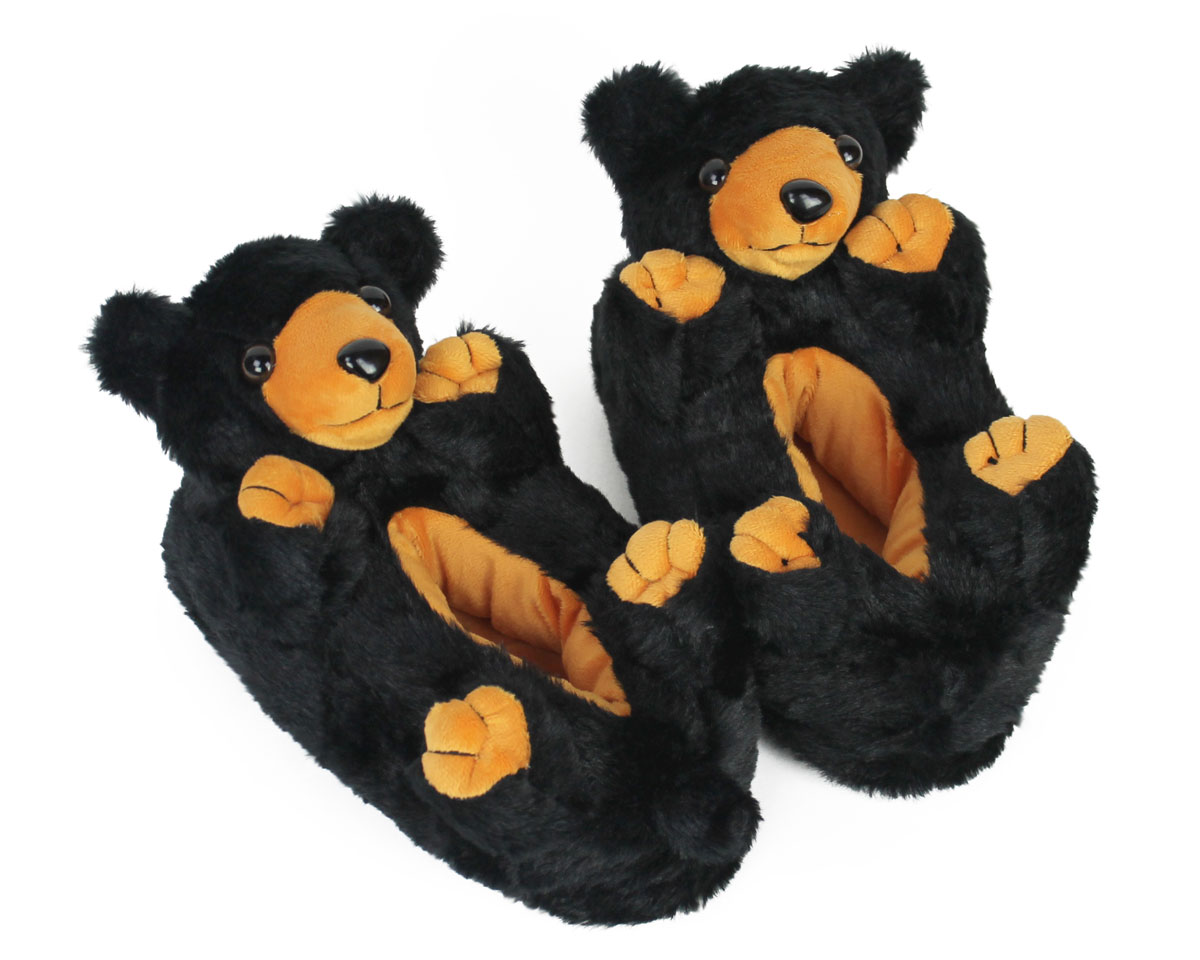 Black Bear Slippers