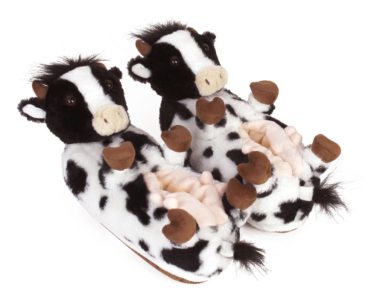 Cow Slippers