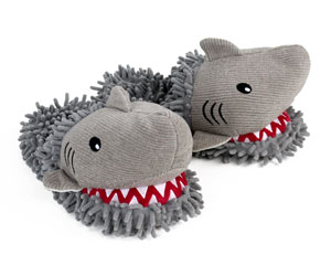 adult shark slippers