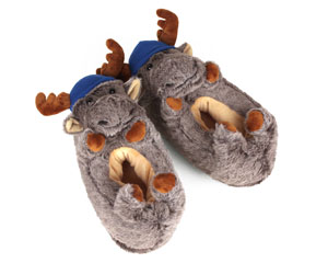 Moose Slippers