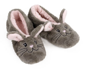womens rabbit slippers